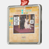 それはイヌハッカです メタルオーナメント (左)