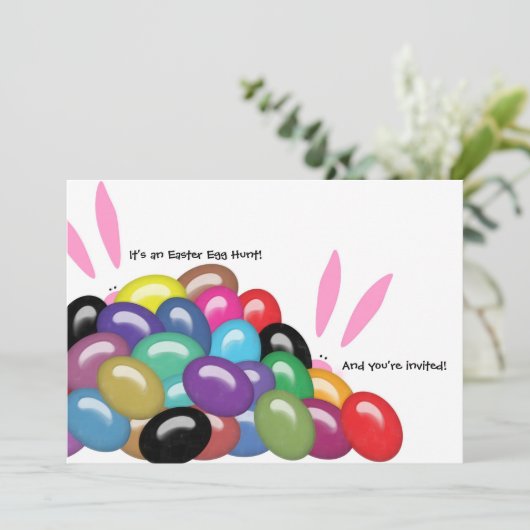 それはイースターエッグの狩りおよび招待されましたの招待です 招待状 (スタンド正面)