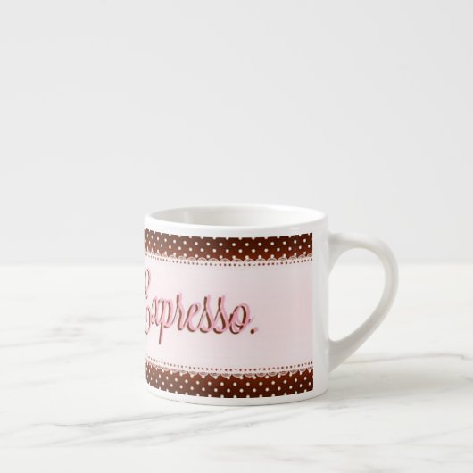 それはエクスプレッソカントリー水玉模様ではない エスプレッソカップ (右)