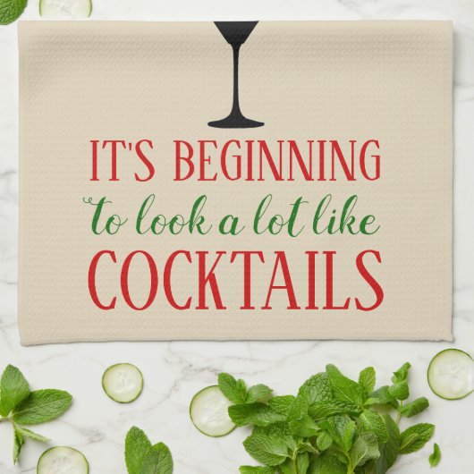 それはカクテルタオルのようにたくさん見え始めています キッチンタオル (折り畳み)