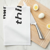 それはカルマの事です! キッチンタオル (四つ折り)