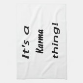 それはカルマの事です! キッチンタオル (縦)