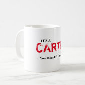 それはカーターの事です! 理解しません コーヒーマグカップ (正面左)