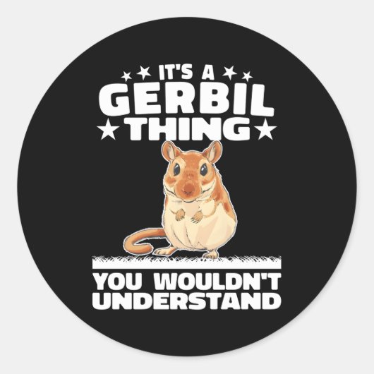 それはガービルの物である砂のネズミの齧歯動物Gerbillinae Ge ラウンドシール (正面)