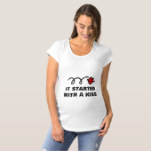 それはキスの母性のTシャツから始まりました Tシャツ (正面フル)