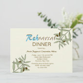 それはギリシャのリハーサルの夕食のパーティの招待状です 招待状 (スタンド正面)