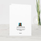 それはクリスマスです シーズンカード (裏面)