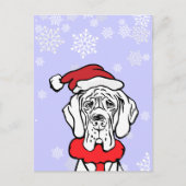 それはクリスマスの時間です シーズンポストカード (正面)