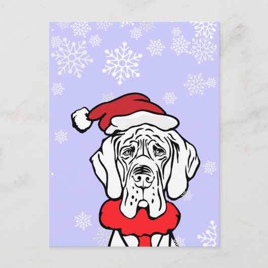 それはクリスマスの時間です シーズンポストカード (正面)