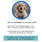 それはクリスマスパグ犬の恋人ホボエルボパッチだ エプロン