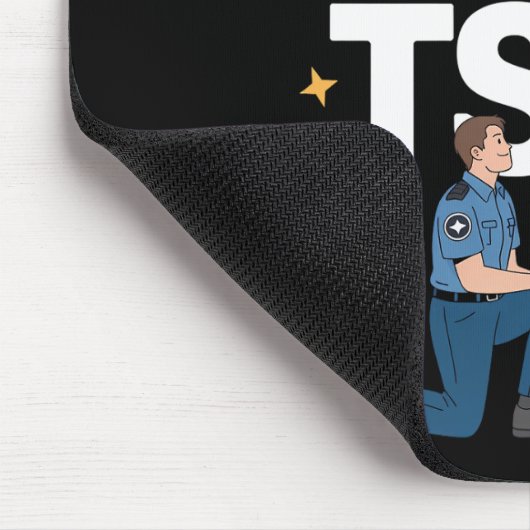 それはゲイではないもしTSAセキュリティ航空おもしろい会社である マウスパッド (コーナー)