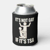 それはゲイではないもしTSAセキュリティLGBTQおもしろい 缶クーラー (缶正面)