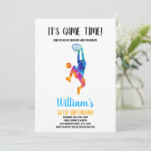 それはゲームタイムバスケットボールの招待状 招待状 (スタンド正面)