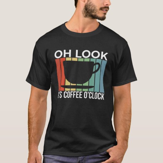 それはコーヒー時醸造カフェドリンカー Tシャツ (正面)
