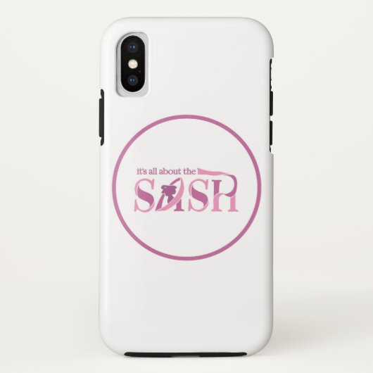 それはサッシュのiPhone Xの堅い例について完全にあります Case-Mate iPhoneケース (裏面)