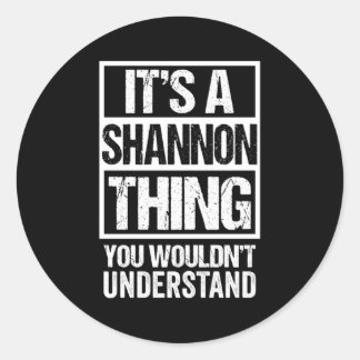 それはシャノンの物だ最初に理解しないだろう ラウンドシール