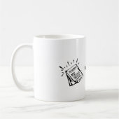 それはシラバスにあります コーヒーマグカップ (左)