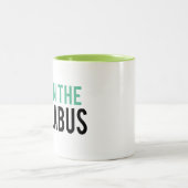 それはシラバス|の先生のユーモアにあります ツートーンマグカップ (中央)