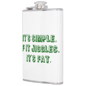 それはシンプル フラスク (左)