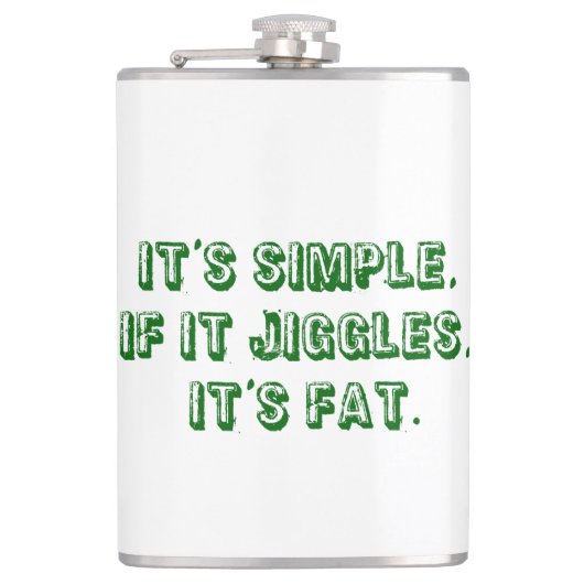 それはシンプル フラスク (正面)