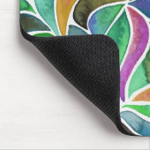 それはジャングルのそこに-青緑です マウスパッド (コーナー)