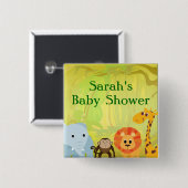 それはジャングルのベビーシャワーです 缶バッジ (正面&裏面)