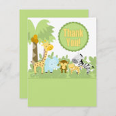 それはジャングル感謝していしていますです サンキューカード (正面/裏面)