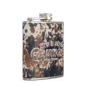 それはスタイルグランジのさびた文字だ フラスク (右)