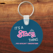 それはステイシーな事だ君には分からないだろう キーホルダー (正面)