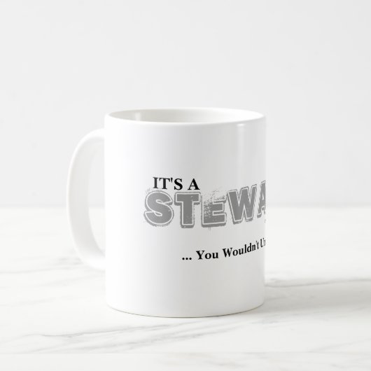 それはステュワートの事です! 理解しません コーヒーマグカップ (正面左)