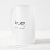 それはストラダーの事だ…フロストマグ フロストグラスビールジョッキ (正面左)