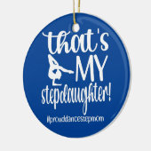 それはダンサーの義理の娘ダンスの義母だ セラミックオーナメント (左)