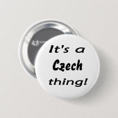それはチェコの事です! 缶バッジ (正面&裏面)
