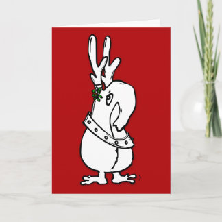 それはトナカイQwirkです。 カード。 フェスティバルいかに! シーズンカード