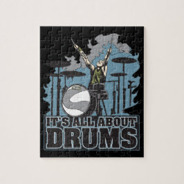 それはドラムジグソーパズルについて完全にあります ジグソーパズル