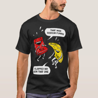 それはナトリウム・ギーク化学の科学のジおもしろいョークだった Tシャツ