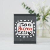 それはナース物はがき ポストカード (スタンド正面)