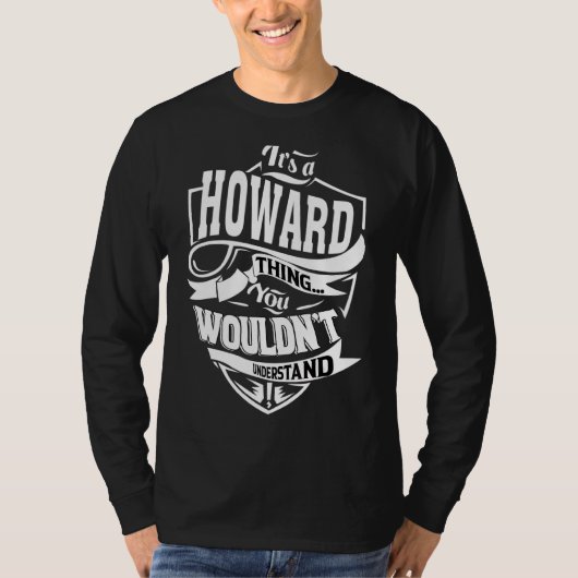 それはハワード物だ Tシャツ (正面)