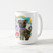 それはバッグ·ライフ·ドッグ·マグだ コーヒーマグカップ (正面右)