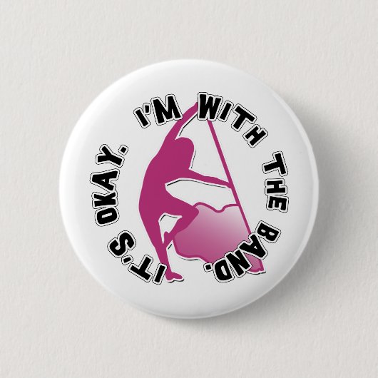 それはバンドと良いです、私あります 缶バッジ (正面)