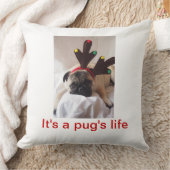 それはパグの生命クッションです クッション (ブランケット)