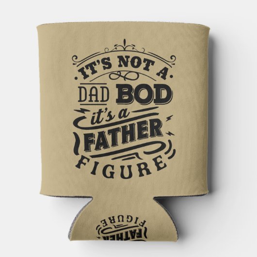 それはパパではないBod-Itは父親の姿おもしろい文字 缶クーラー (裏面)