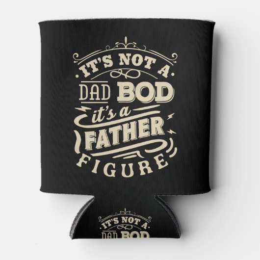 それはパパではないBod-Itは父親の姿おもしろい文字 缶クーラー (正面)