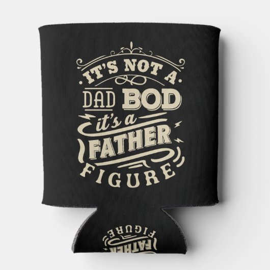 それはパパではないBod-Itは父親の姿おもしろい文字 缶クーラー (裏面)