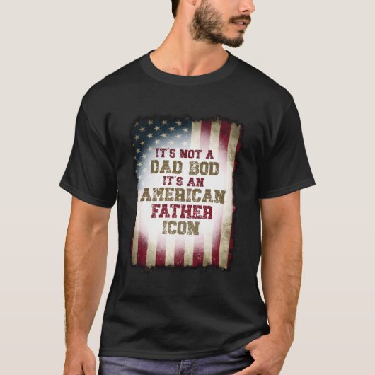 それはパパのBodアメリカの父のアイコンではない Tシャツ (正面)