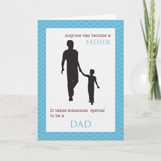 それはパパカードであるために特別な誰かを取ります! カード (正面)