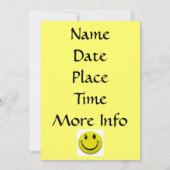 それはパーティーです! 招待状 (裏面)