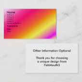それはパーティー-影で覆われた名刺のテンプレートです 名刺 (正面/裏面)