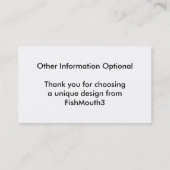 それはパーティー-影で覆われた名刺のテンプレートです 名刺 (裏面)