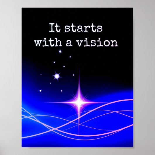 それはビジョンポスターから始まる ポスター (正面)